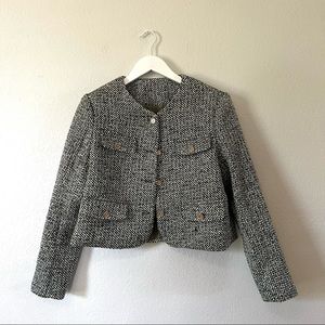 J.ING Olive green wool blazer